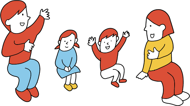 子どもたちのイラスト